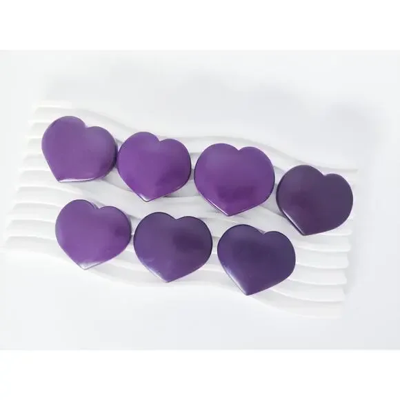 Phosphosiderite Heart Crystal Carving - Picture 3 of 10